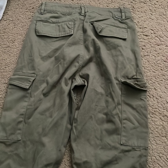 billabong size 28 women’s green cargo pants - Picture 3 of 6